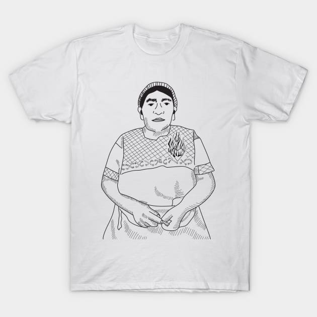 Señora indígena T-Shirt by Digilogos